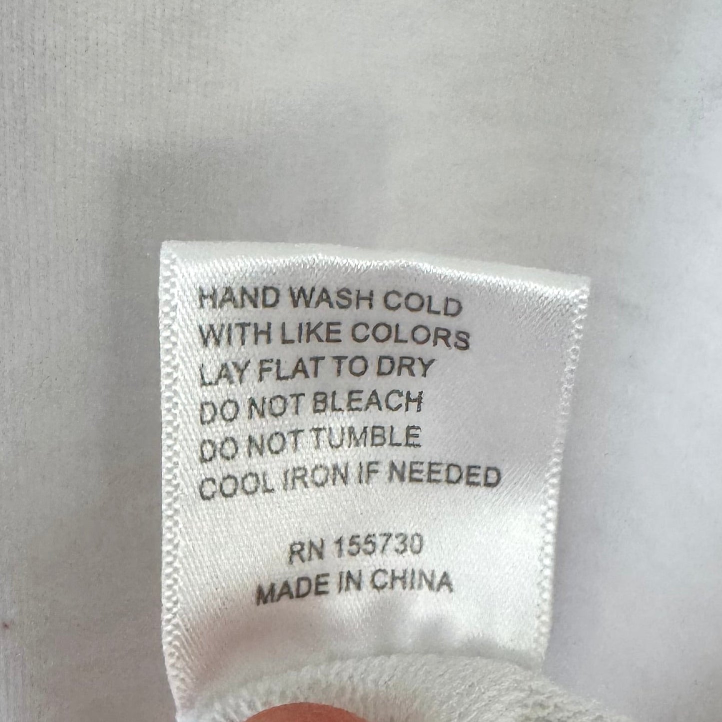 Jane + Delancey White V-Neck Cover-Up Tank Top (1X)