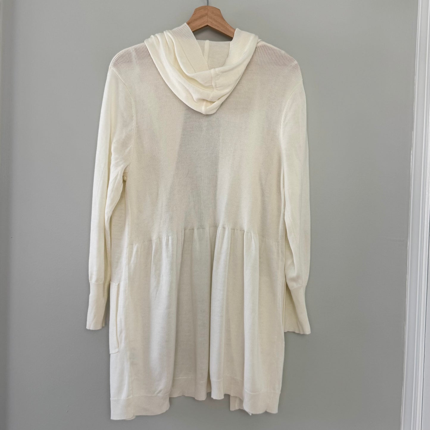 Calvin Klein Off-White Lightweight Cardigan (XL)