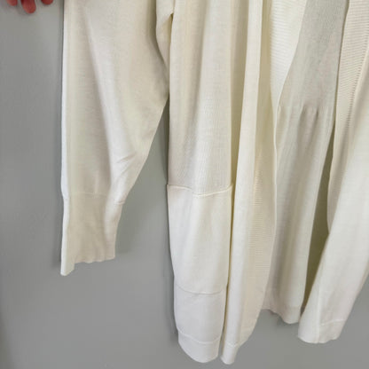 Calvin Klein Off-White Lightweight Cardigan (XL)