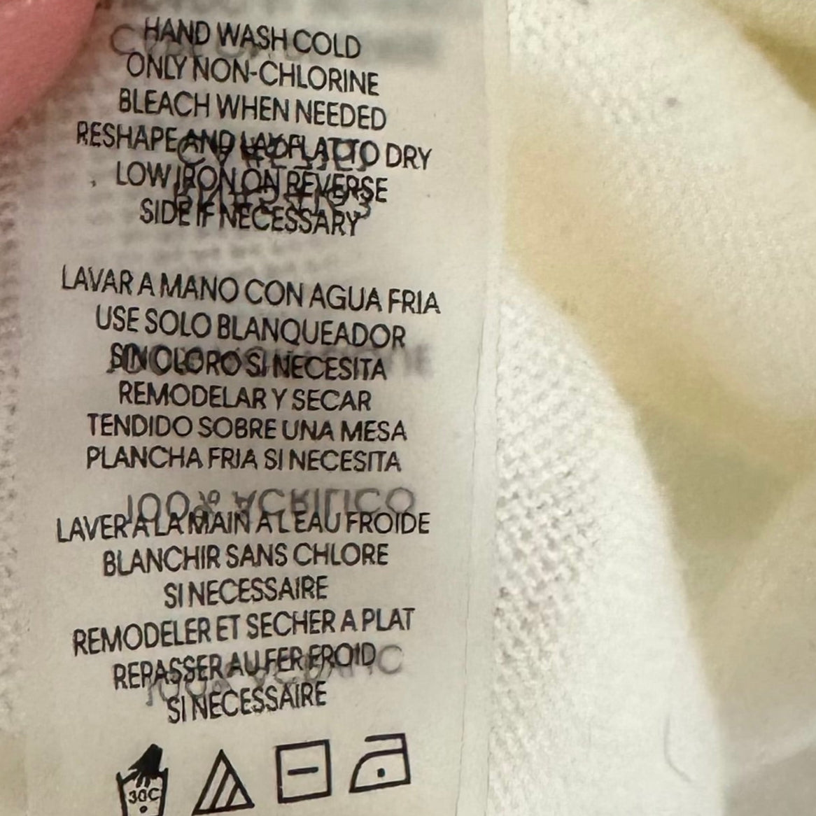 Calvin Klein Off-White Lightweight Cardigan (XL)