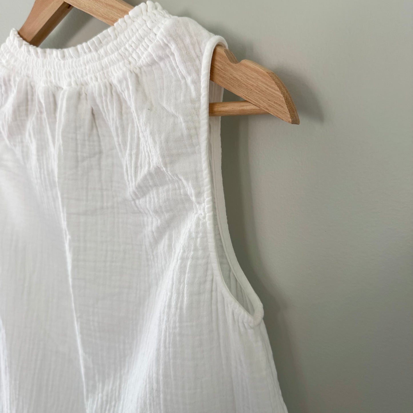 Boden White Georgia Texture Blouse (2)