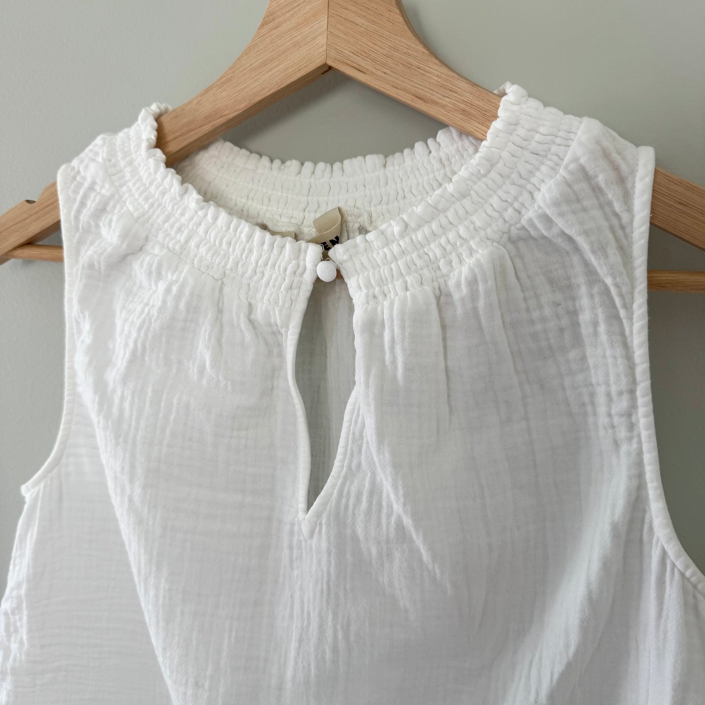 Boden White Georgia Texture Blouse (2)