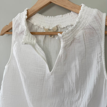 Boden White Georgia Texture Blouse (2)