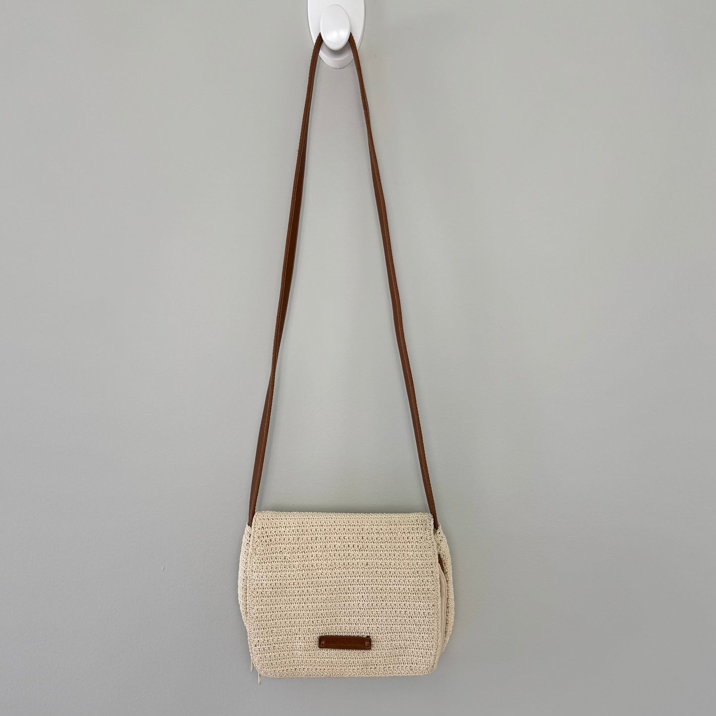 Frankie & Johnnie Woven Crossbody Purse