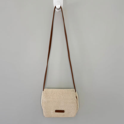 Frankie & Johnnie Woven Crossbody Purse