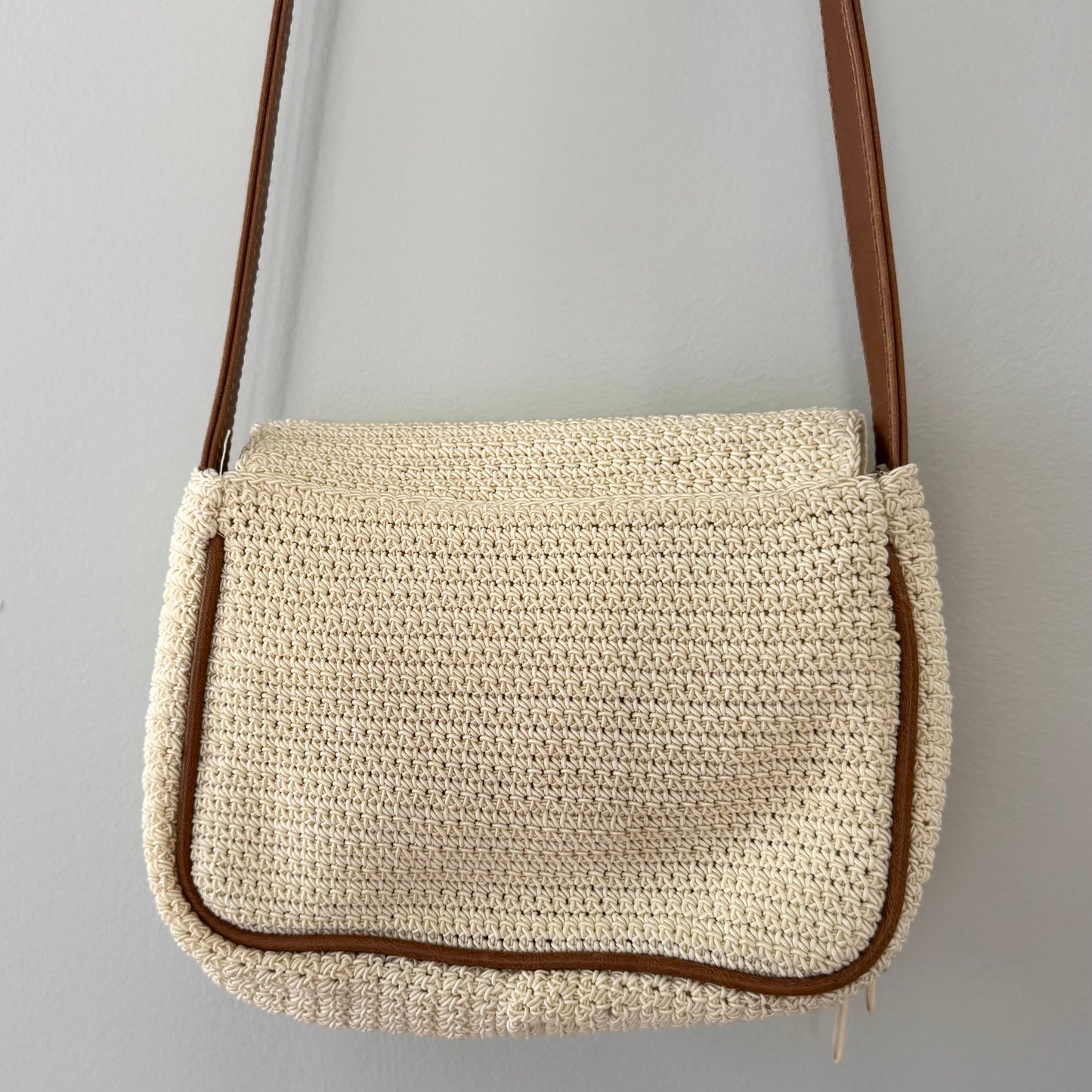 Frankie & Johnnie Woven Crossbody Purse