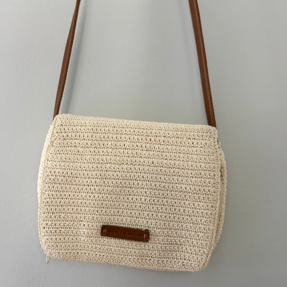 Frankie & Johnnie Woven Crossbody Purse