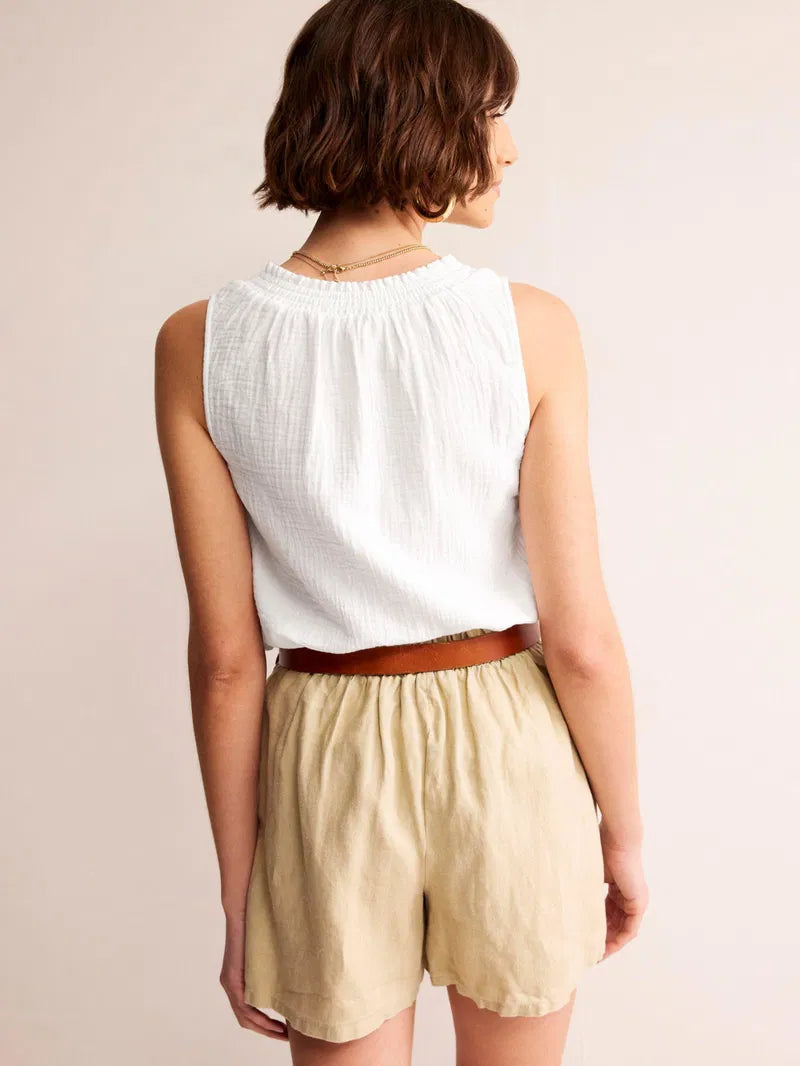 Boden White Georgia Texture Blouse (2)